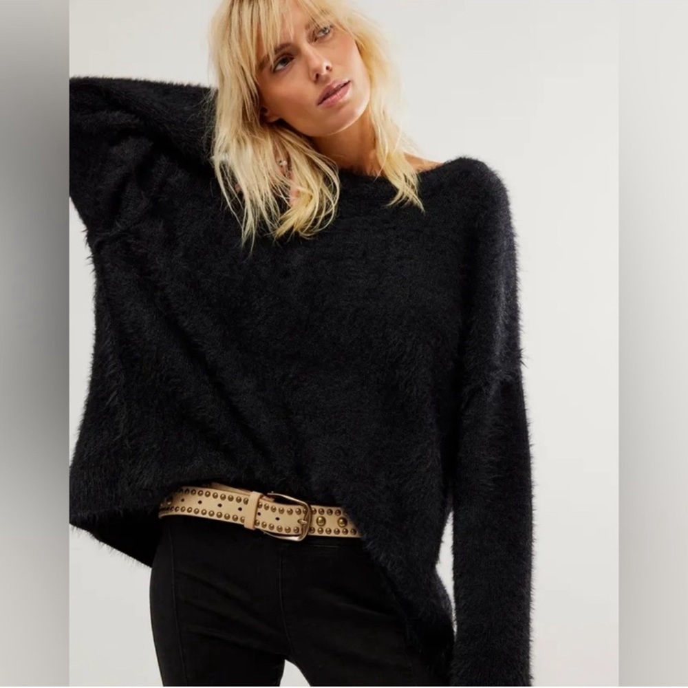 Free People Harrison Bunny Crew XS